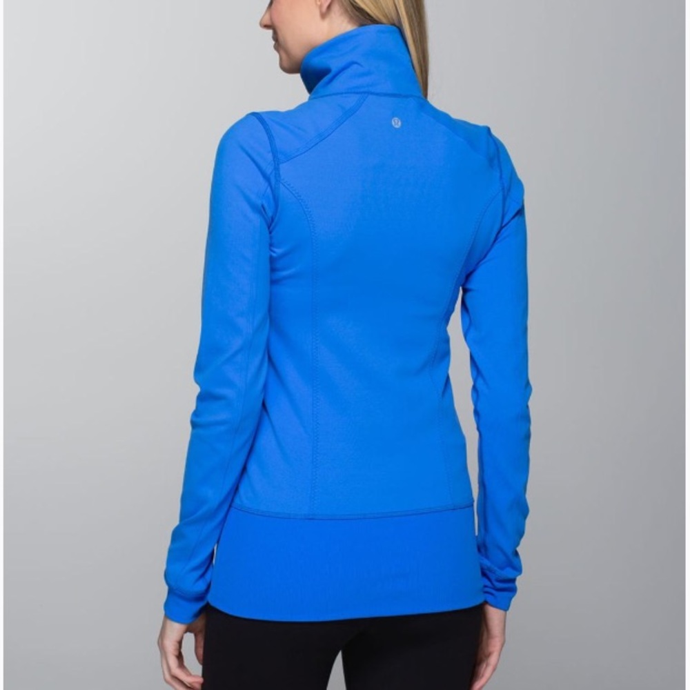 Lululemon Zip Up Jacket Blue Moon EUC 6 - Picture 2 of 8